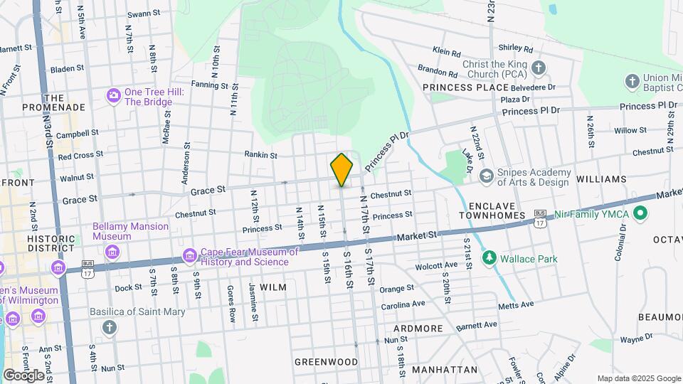1601 Chestnut St Mapa y Detalles de la Ubicación