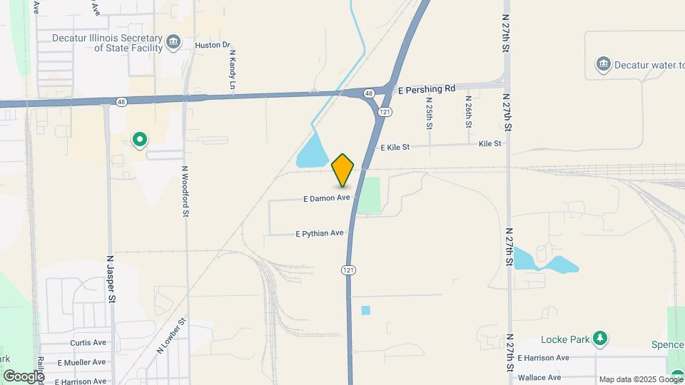 2138 E Damon Ave Map and Location Details