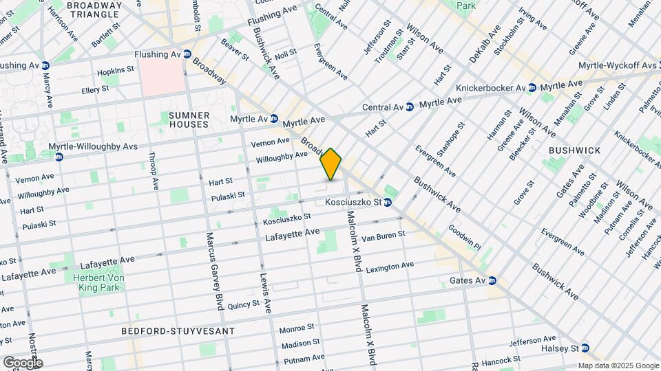 464 Pulaski St Mapa y Detalles de la Ubicación