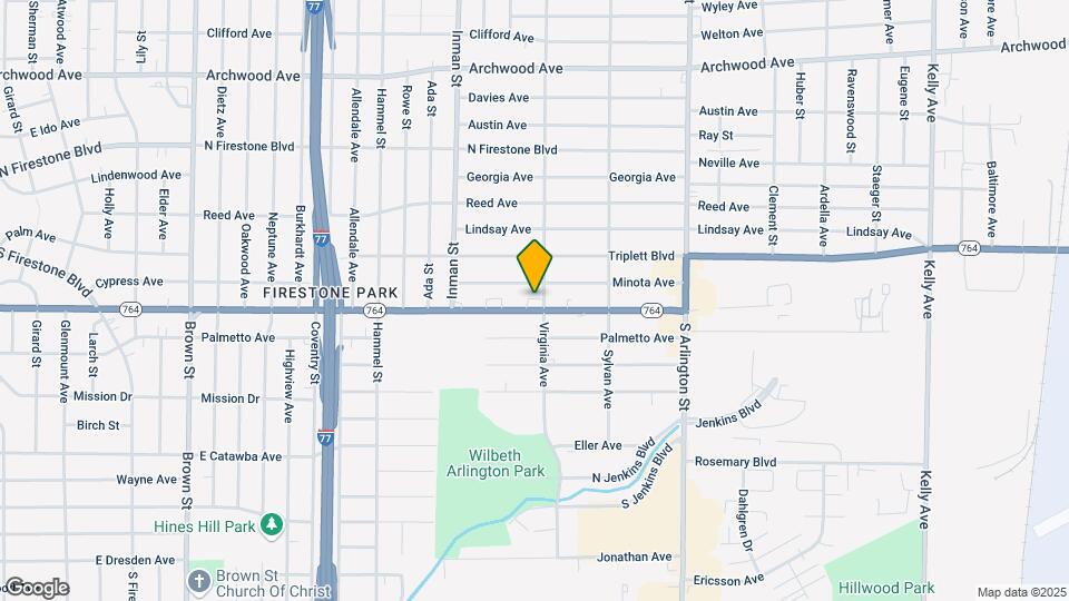 811 E Wilbeth Rd Mapa y Detalles de la Ubicación