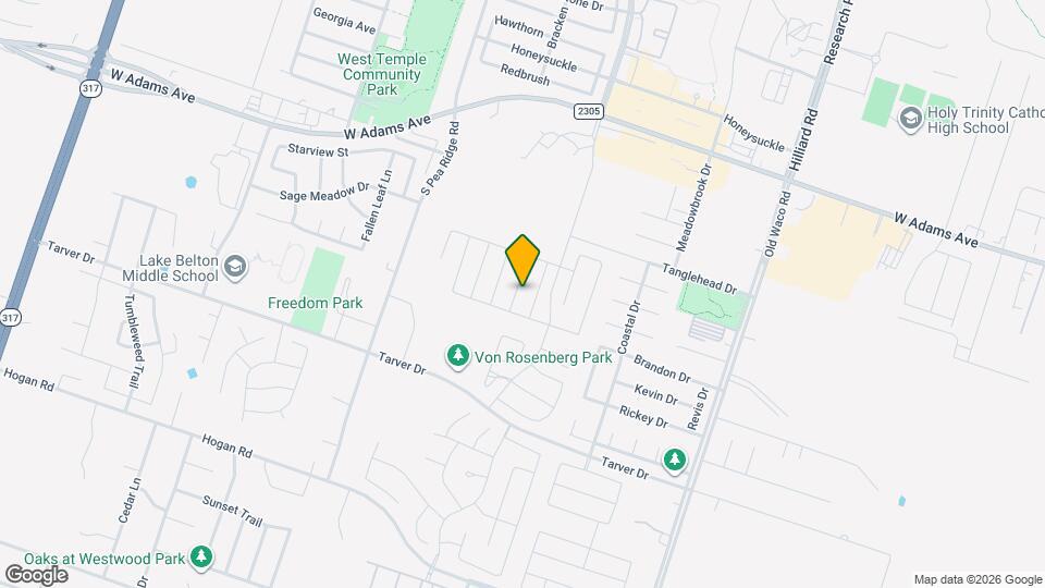 607 Warm Saffina Ln Map and Location Details