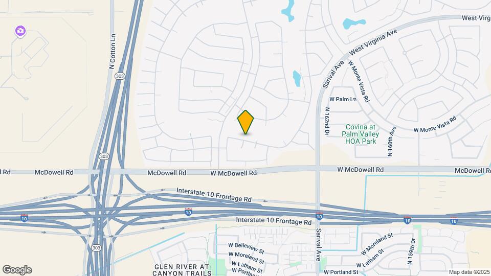 16538 W Berkeley Rd Map and Location Details