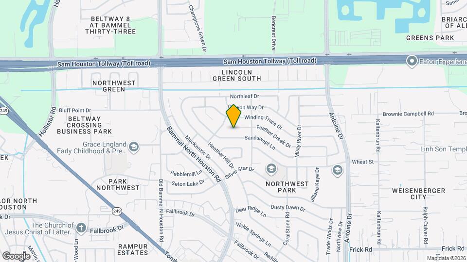 7111 Feather Creek Dr Map and Location Details