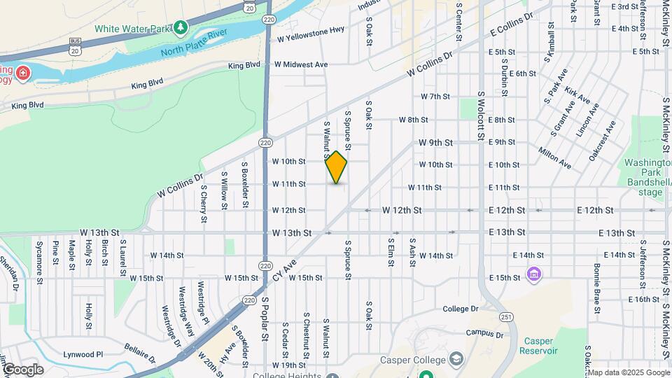 629 W 11th St, Unit 629 1/2 W. 11th Map and Location Details