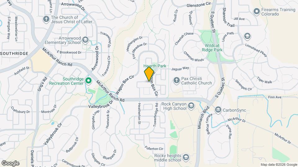 5370 Windflower Ln Map and Location Details