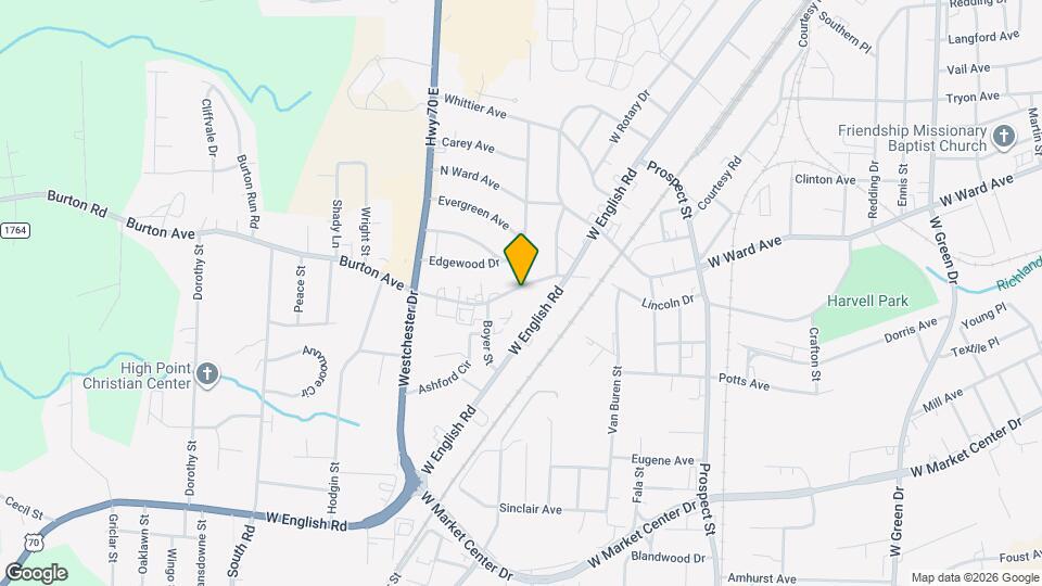 313 Burton Ave, Unit A Mapa y Detalles de la Ubicación