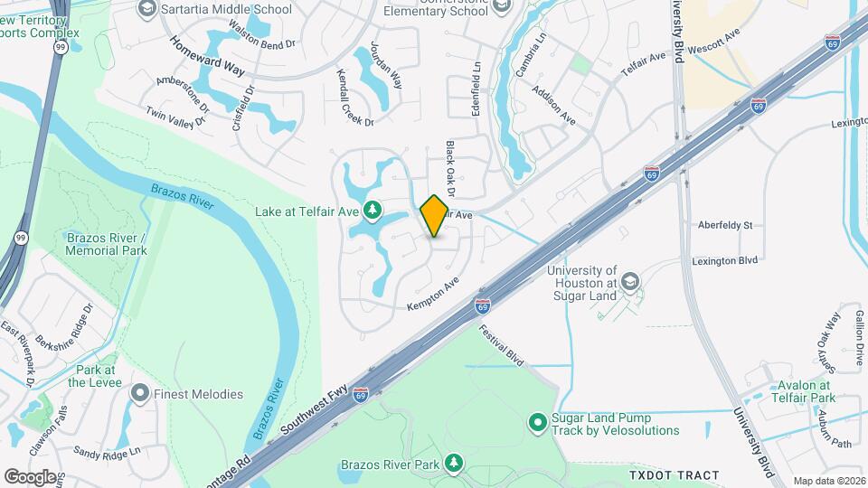 2335 Ralston Branch Way Map and Location Details