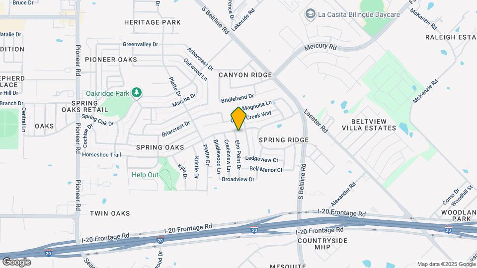 4610 Elm Point Dr Map and Location Details