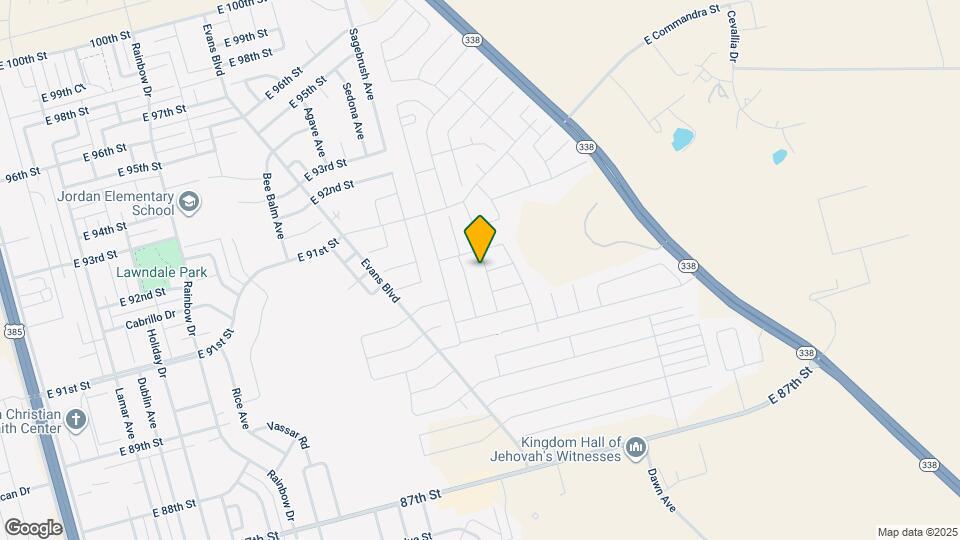 9007 Antelope Ave Map and Location Details