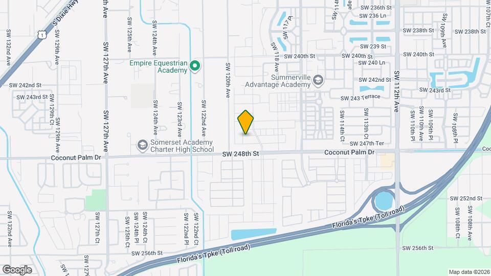 11930 SW 246th Ln Map and Location Details