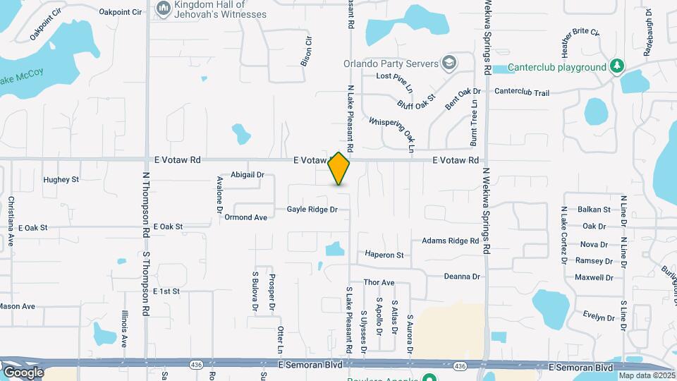 1644 Stefan Cole Ln Map and Location Details