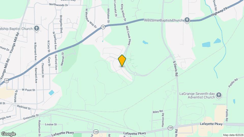 204 River Meadow Dr Map and Location Details