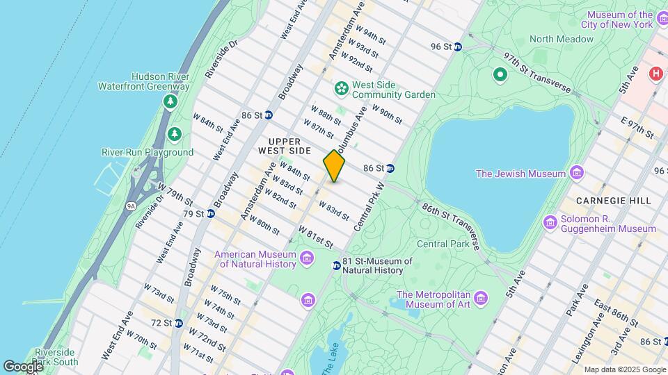 47 W 84th St-Unit -: 3S Map and Location Details