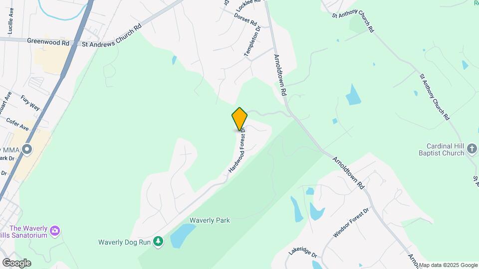 3306 Hardwood Forest Dr Map and Location Details