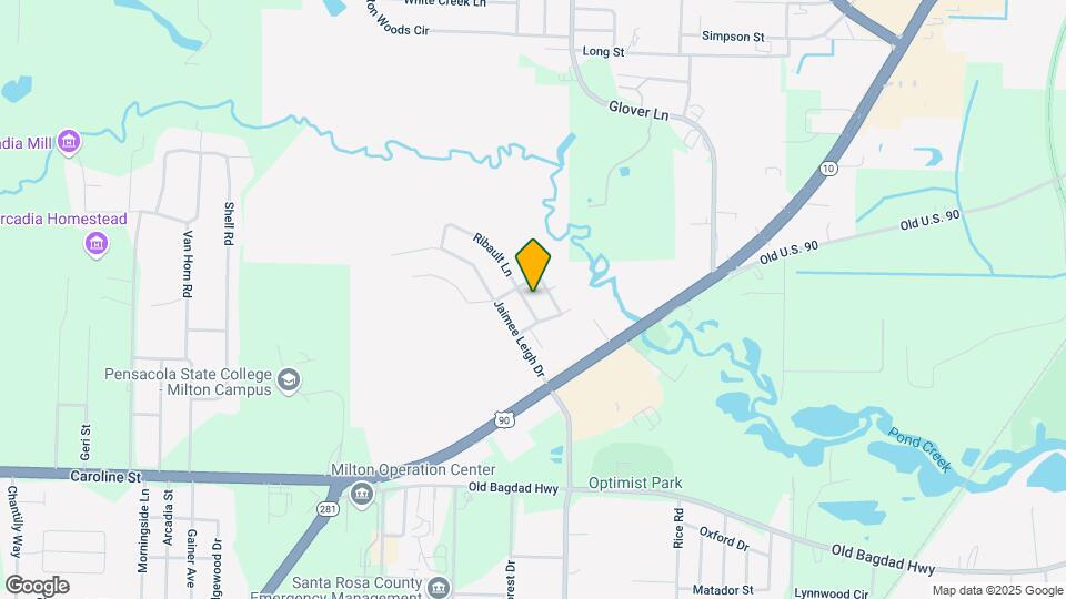 4762 Ribault Ln Map and Location Details