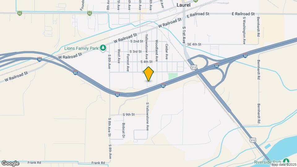 523 Yellowstone Ave Map and Location Details