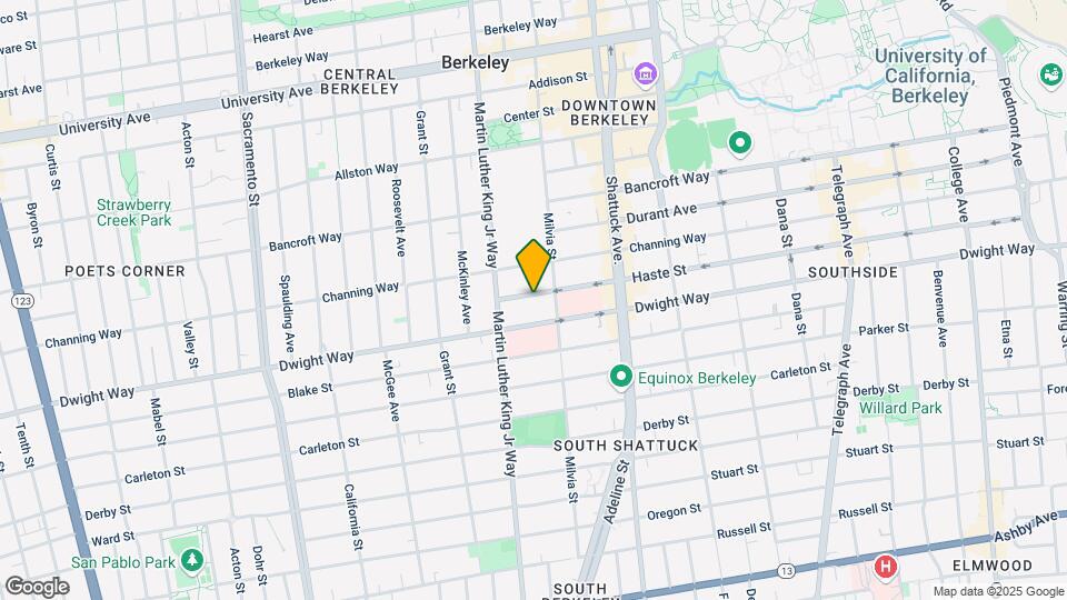 1930 Haste St Mapa y Detalles de la Ubicación