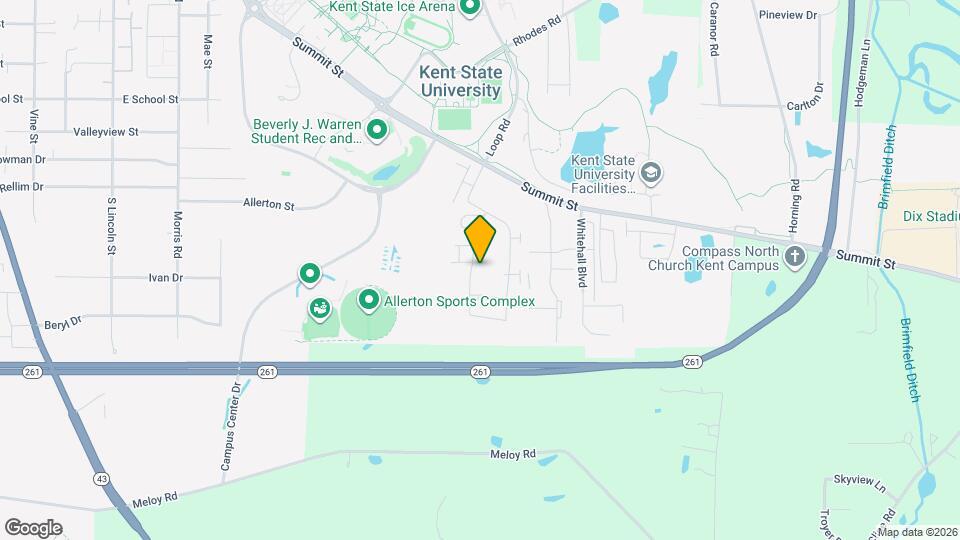 1641 Olympus Dr Map and Location Details