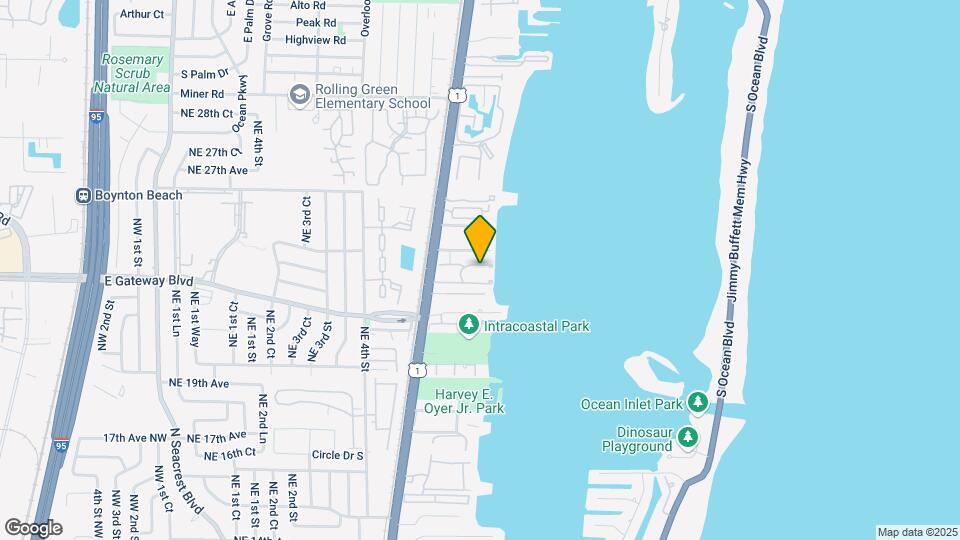 Inlet Harbor Club Condominiums Map and Location Details