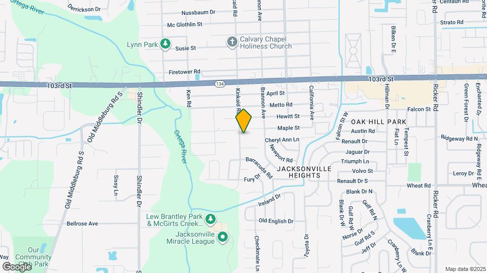 5743 Kinkaid Rd Map and Location Details