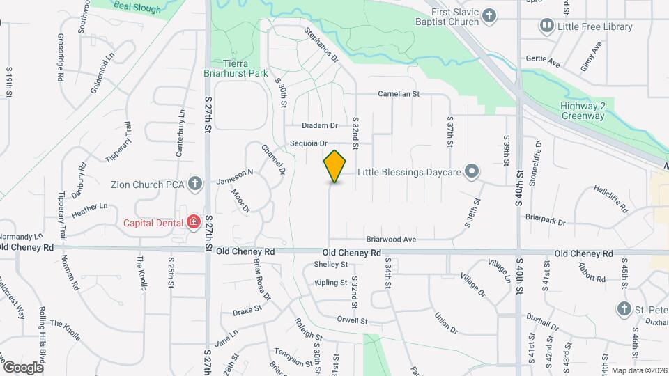 5500 S 31st St Map and Location Details