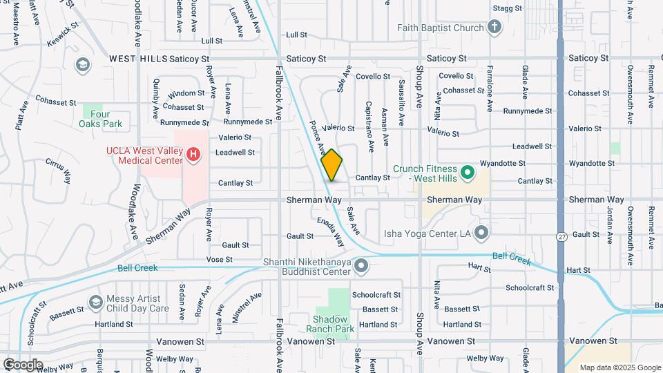 7229 Ponce Ave Map and Location Details