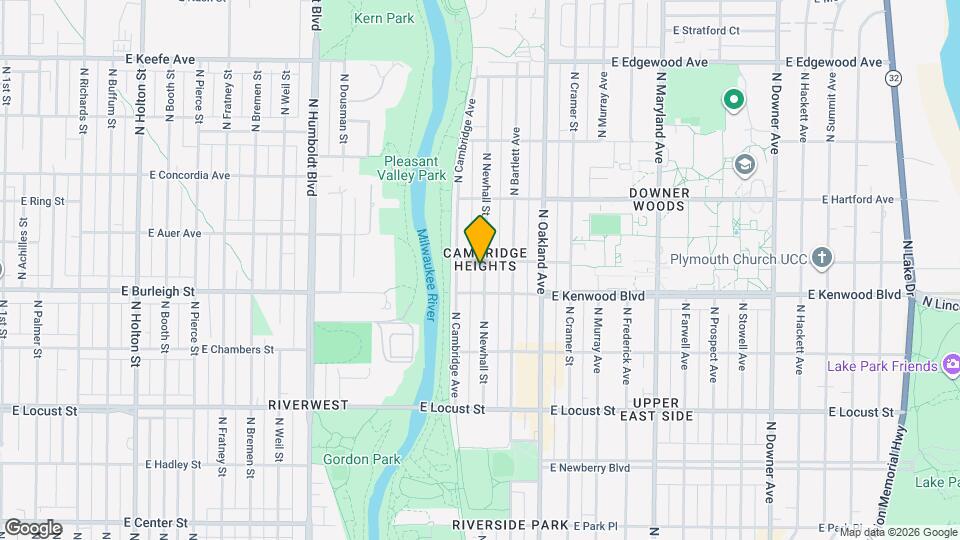 3129 N Newhall St Map and Location Details