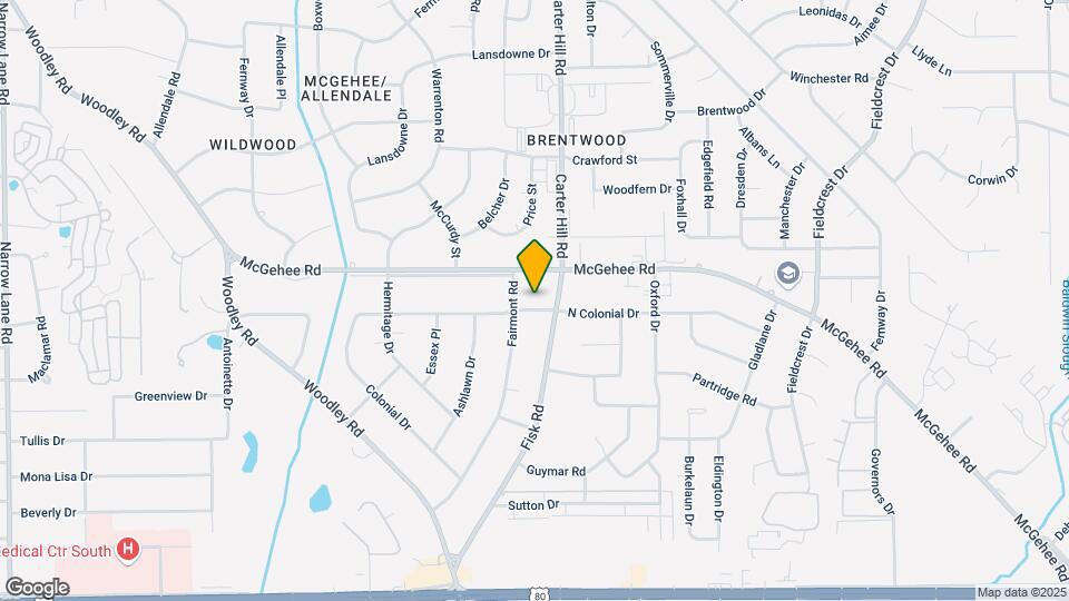 2913 N Colonial Dr Map and Location Details