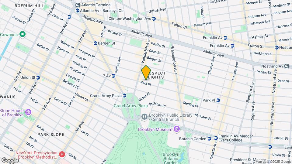 291 Park Pl Mapa y Detalles de la Ubicación