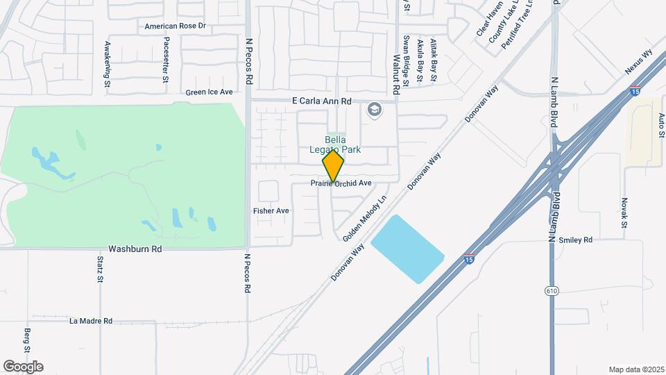 3723 Prairie Orchid Ave Map and Location Details