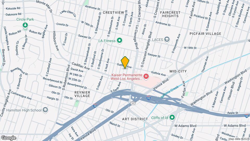 2021 Chariton St Map and Location Details