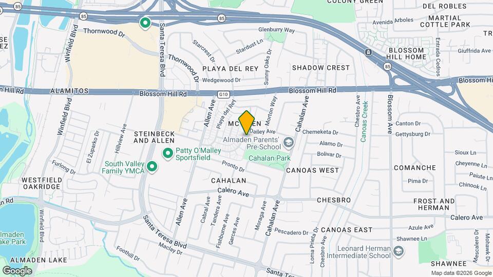 5652 Calmor Ave Map and Location Details