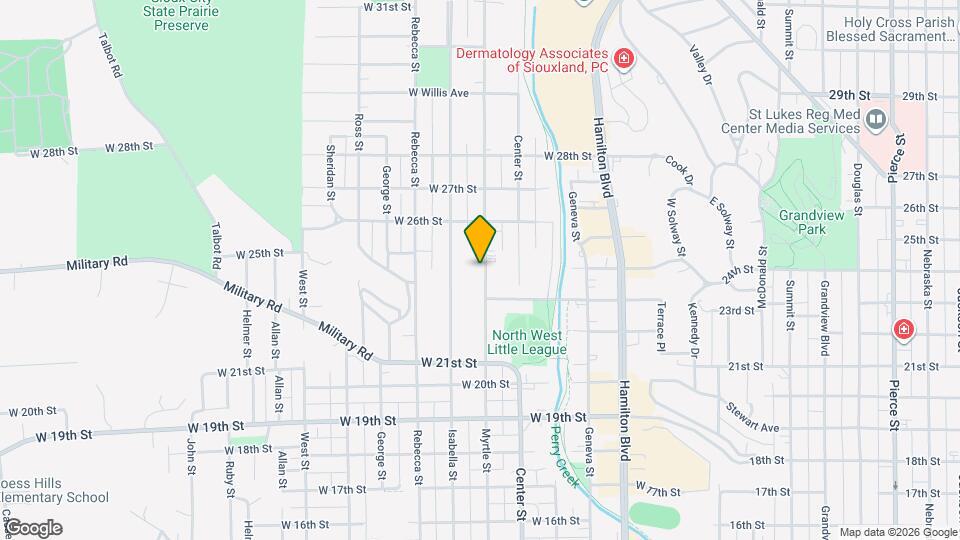 2415 Myrtle St Map and Location Details