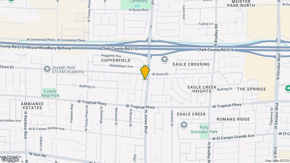 6124 Rabbit Track St Map and Location Details