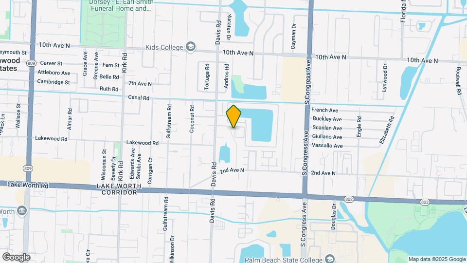 809 Talia Cir Map and Location Details