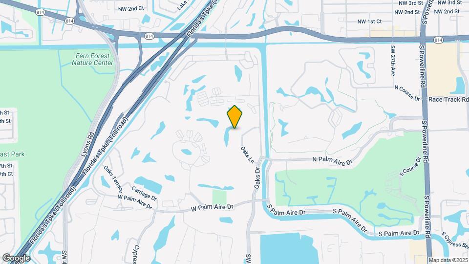 555 Oaks Ln Map and Location Details