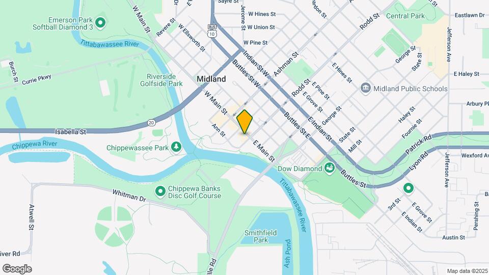 246 East Main Street Unit B Luxury Apartment Map and Location Details