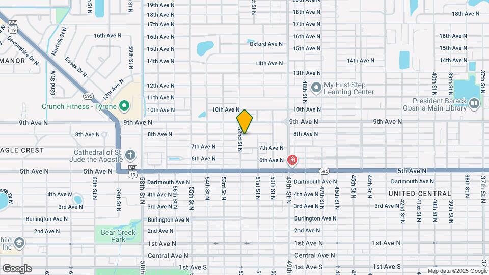 5134 8th Ave N Map and Location Details