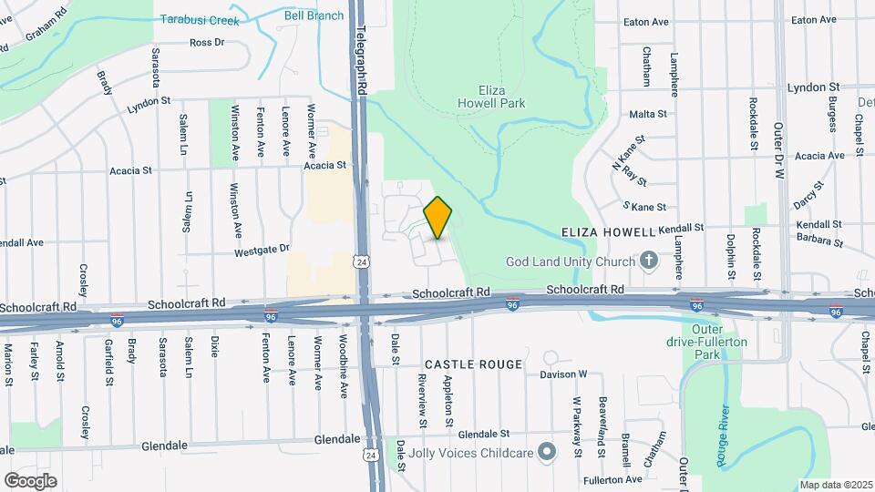 14117 Riverview St Map and Location Details