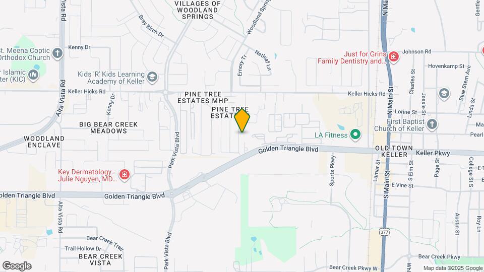 11323 Golden Triangle Cir Map and Location Details