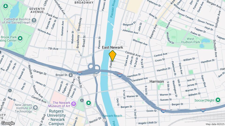 252 Passaic Ave Map and Location Details