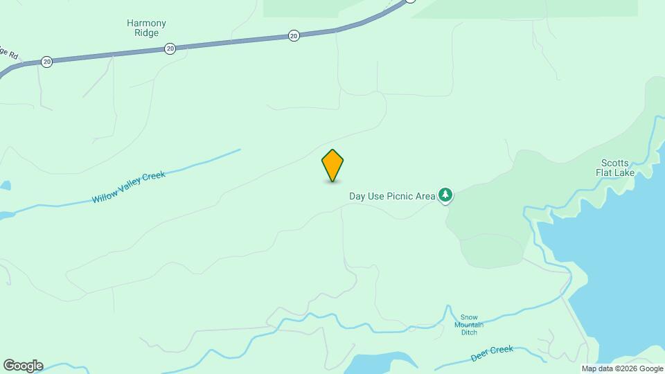 19818 Scotts Flat Rd Map and Location Details