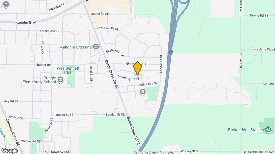 5482 Monterey Dr SE Map and Location Details