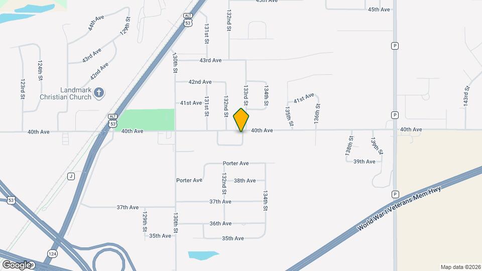 13302 39th Ave N Map and Location Details