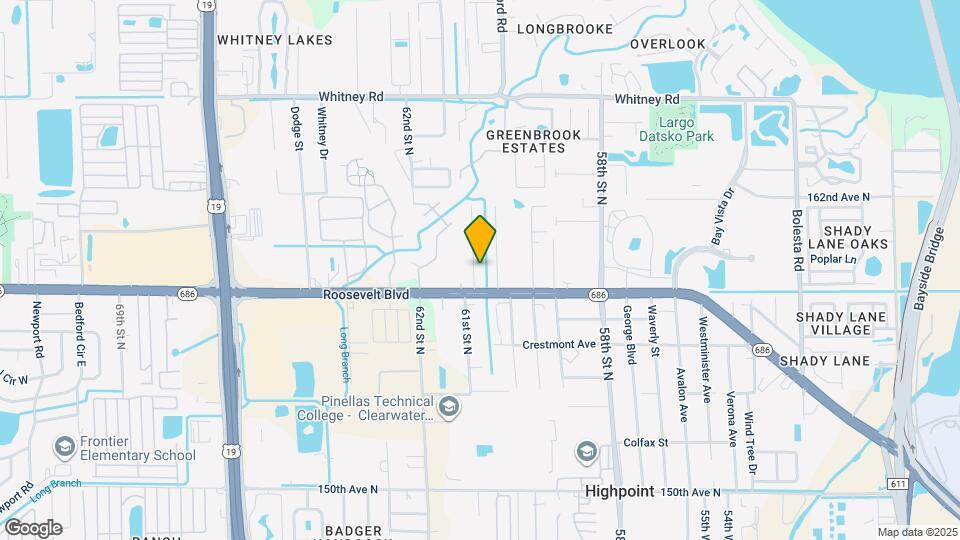 2181 Poinciana Dr Map and Location Details