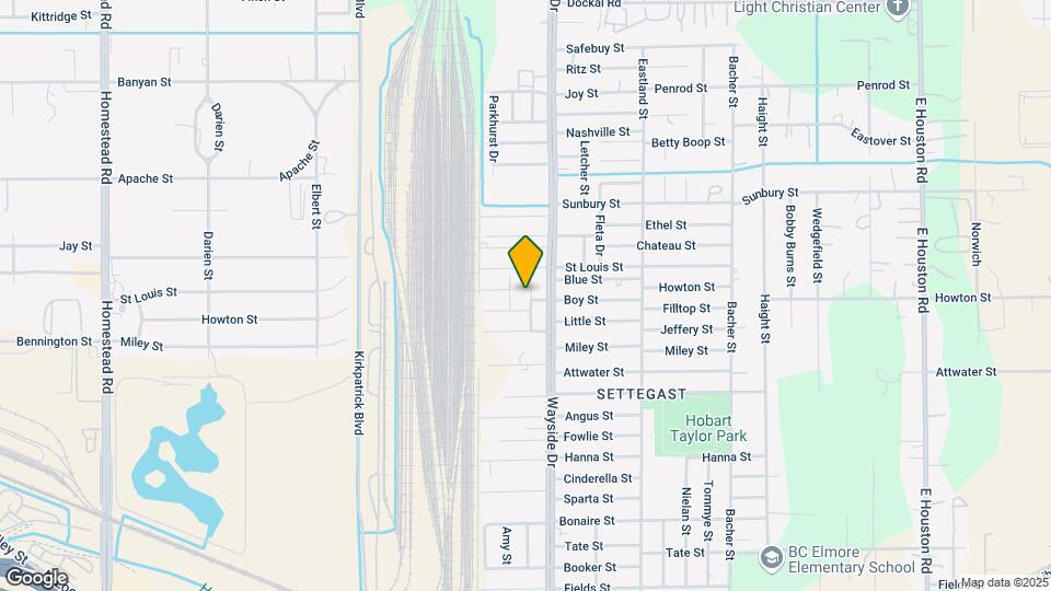 6211 Fairchild St Map and Location Details