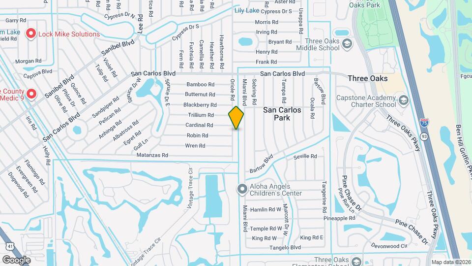 18631 Oriole Rd, Unit 18631 Oriole Map and Location Details