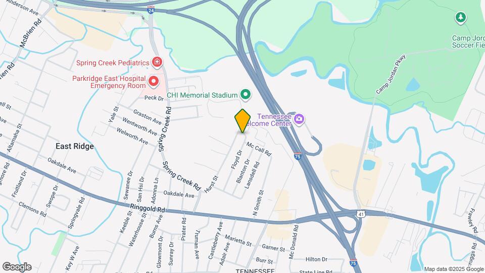 1003 Floyd Dr Map and Location Details