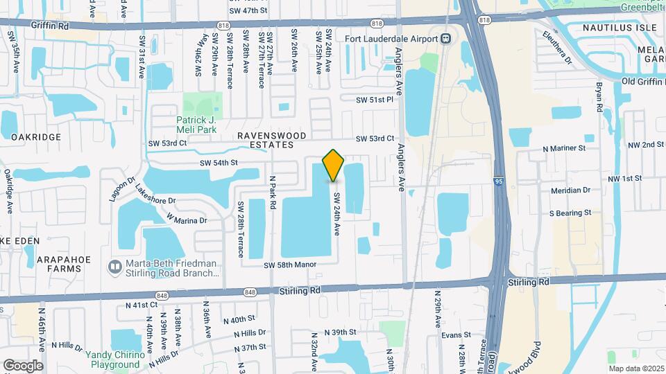 5517 SW 24th Ave Map and Location Details