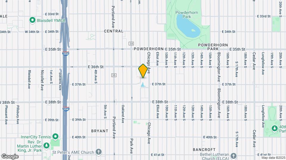 3641 Columbus Ave S Map and Location Details